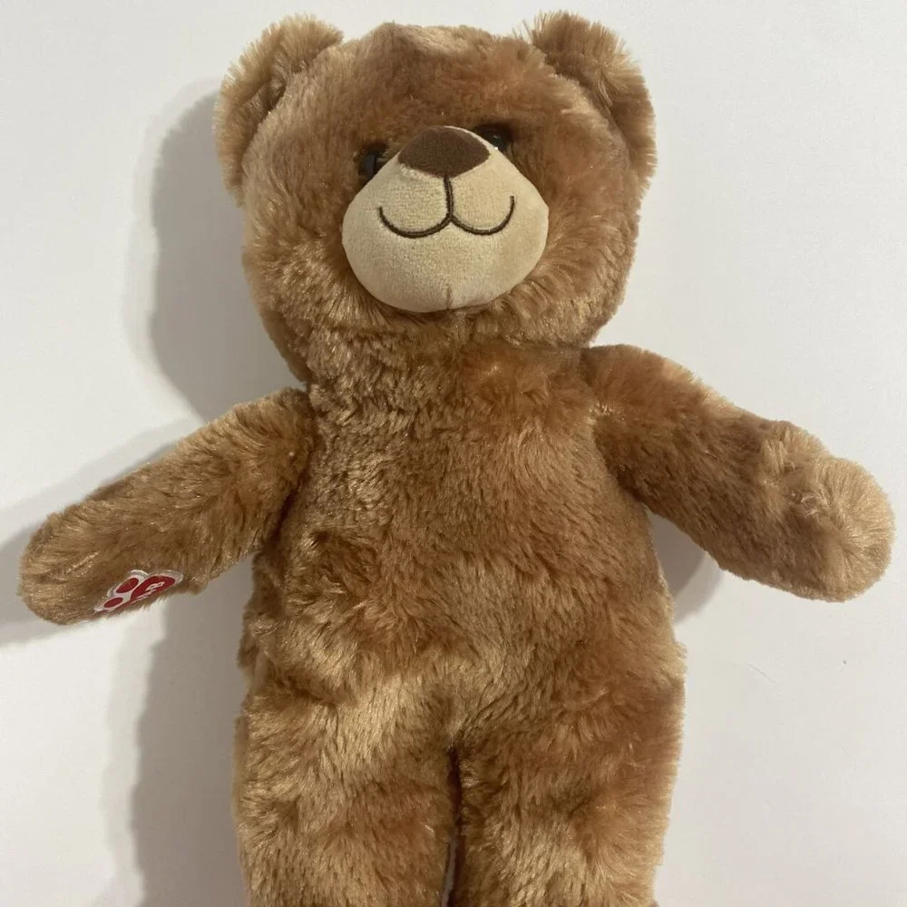 Build A Bear Plain Brown Bear Stuffed Animal Plush Toy 15" - Picture 2 of 11